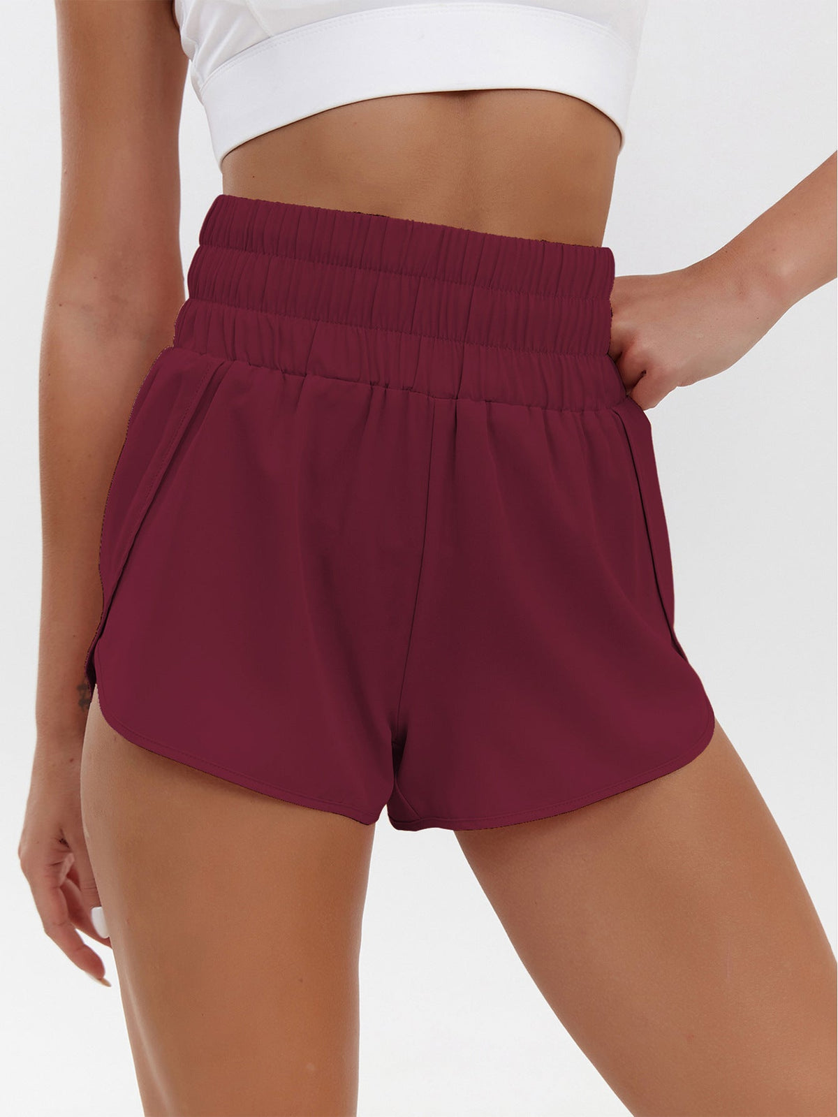 L6465#  Women Yoga Shorts