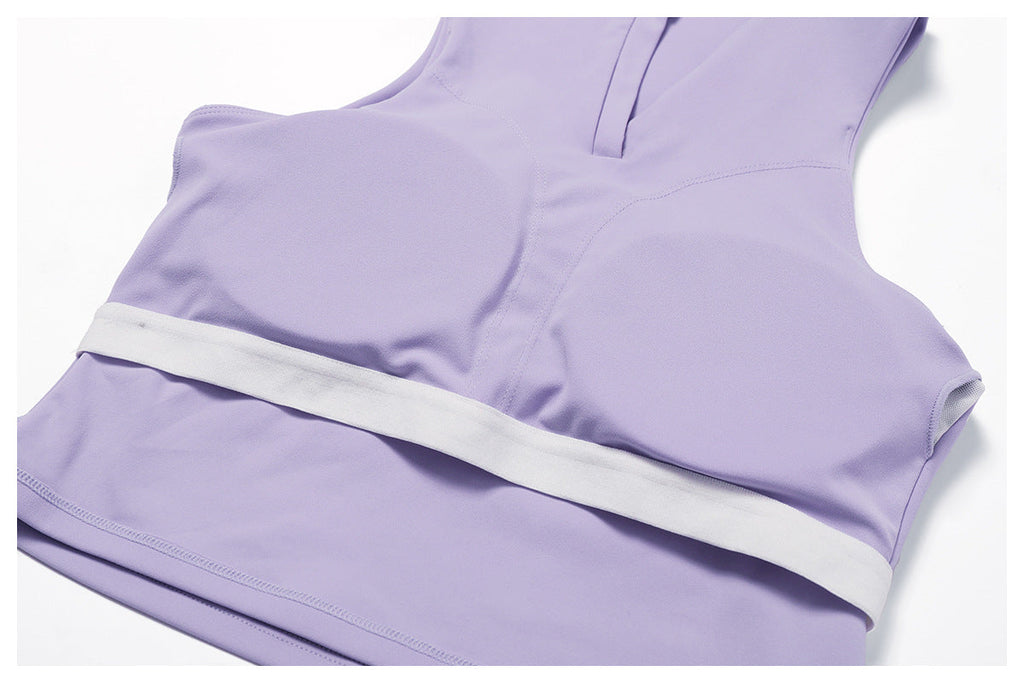 143 #AL Yoga Vest Skirt Set