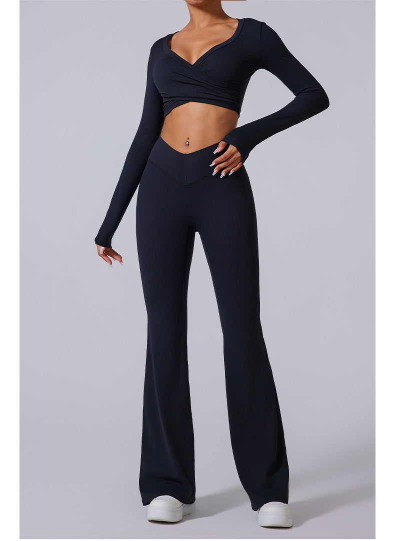 796# A  Women Yoga Shirts Pants Set