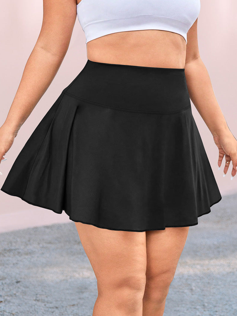 L4484#  Large Size Yoga Skirts