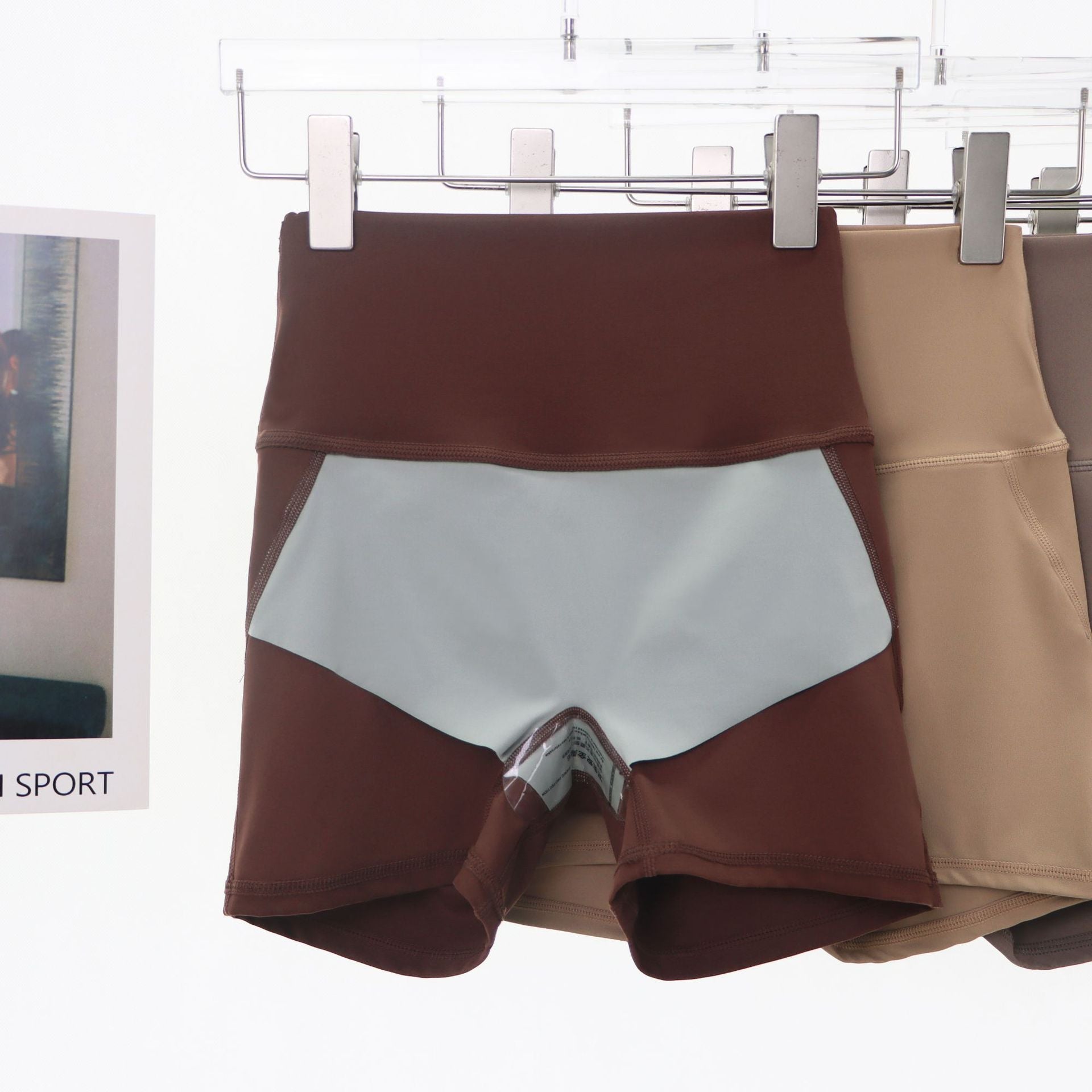 L2963#  Women Yoga Shorts