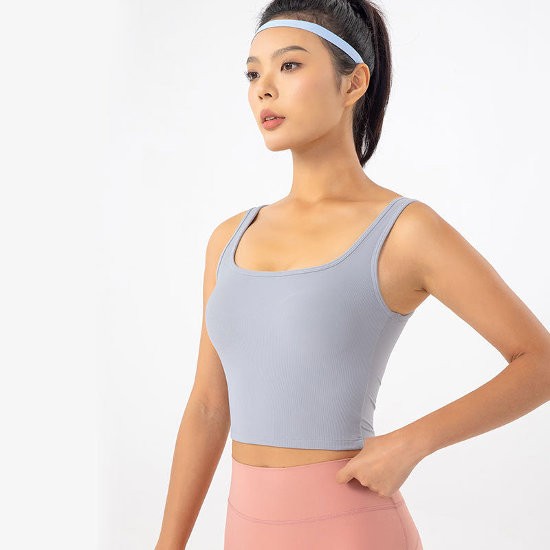 L3049#  Women Yoga Bra Shorts Set