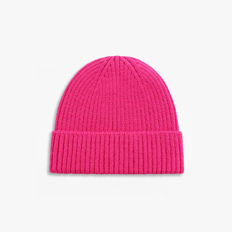 470# Knitted hat with 20 colors