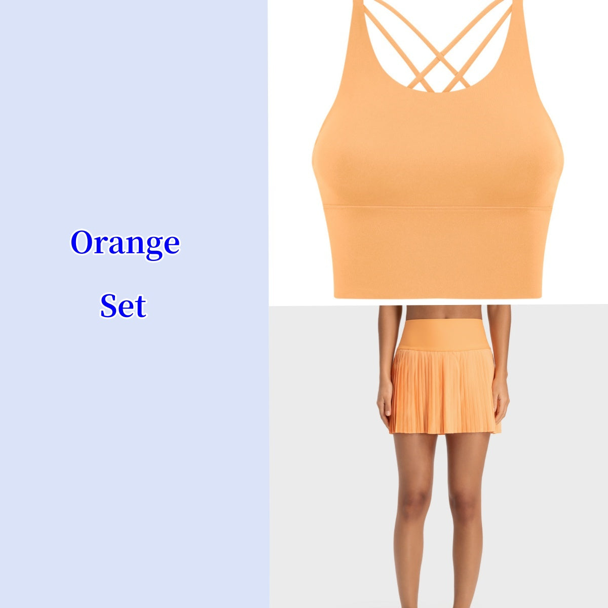 3-1# A Bra Skirts Set