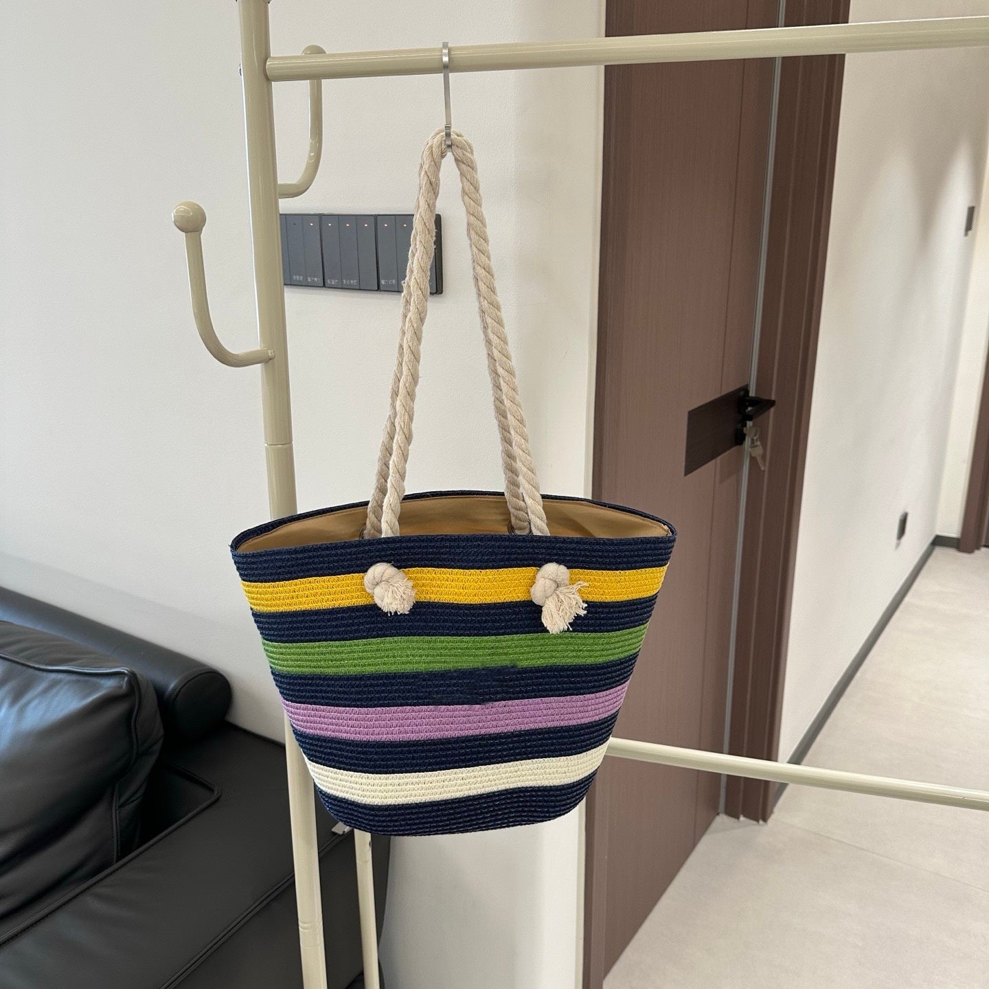 E7137#Straw Bag