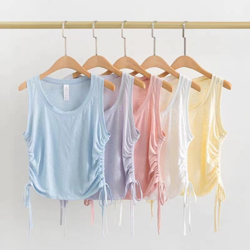 L2846#  Women Yoga Tank Shirt