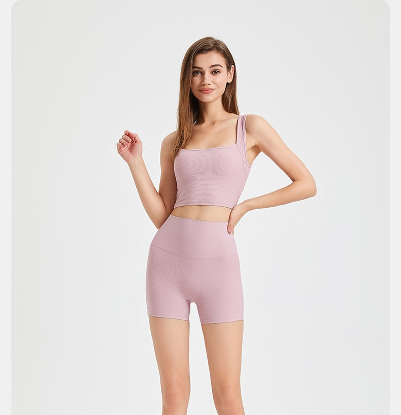 200# AL Yoga Bra And Shorts Set