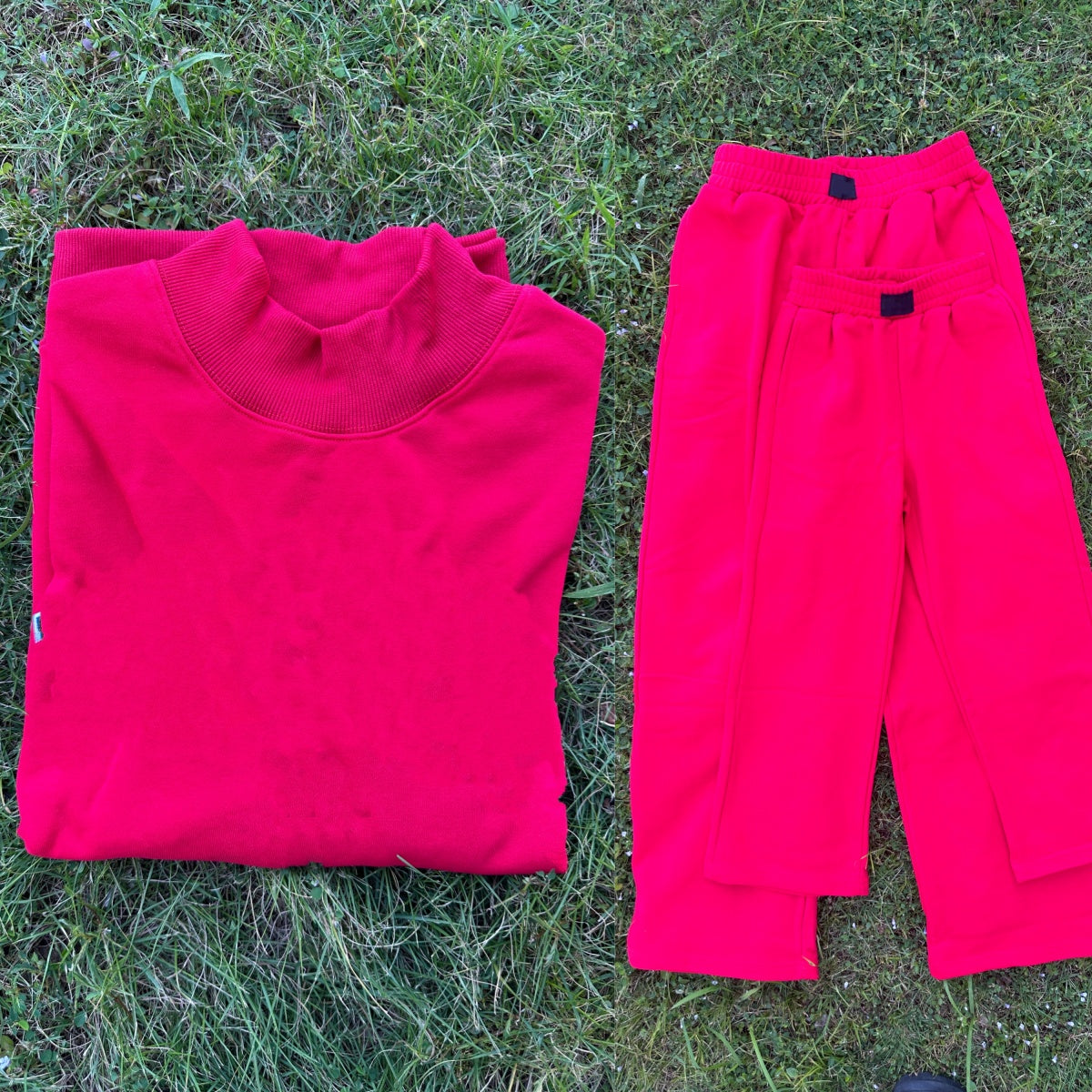 E7403# Adult And Kids Sport Sweatshirt Or Pants Set