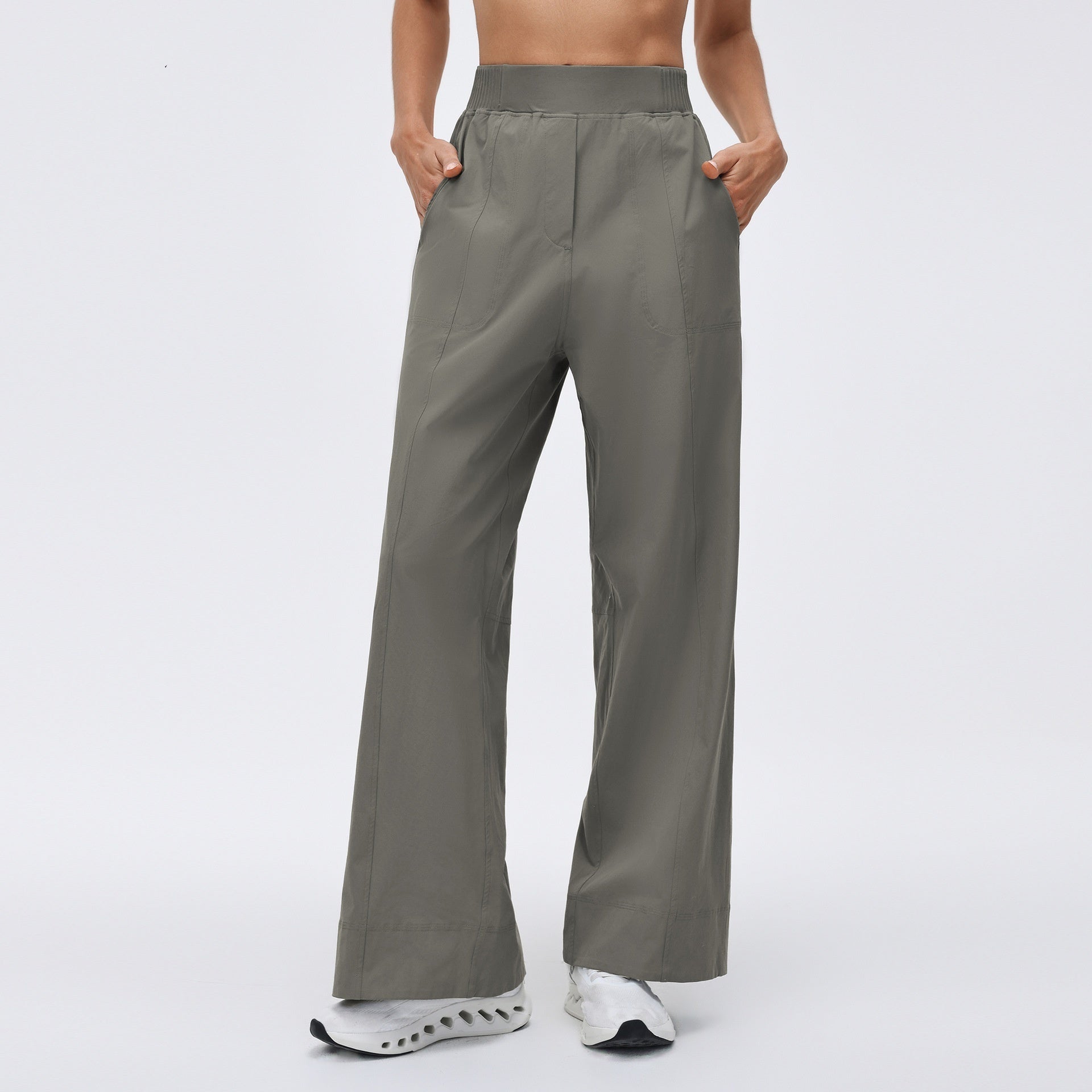 L5702#  Women Wide-Leg Pants