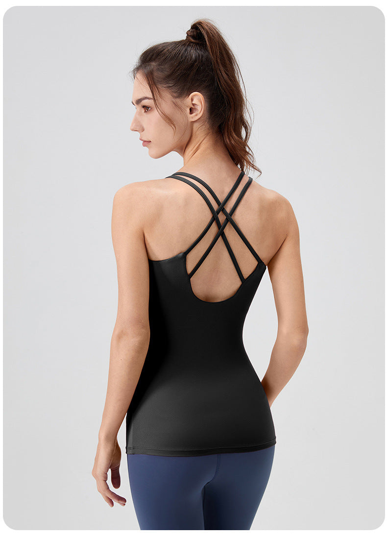 1874# Women Yoga Vest
