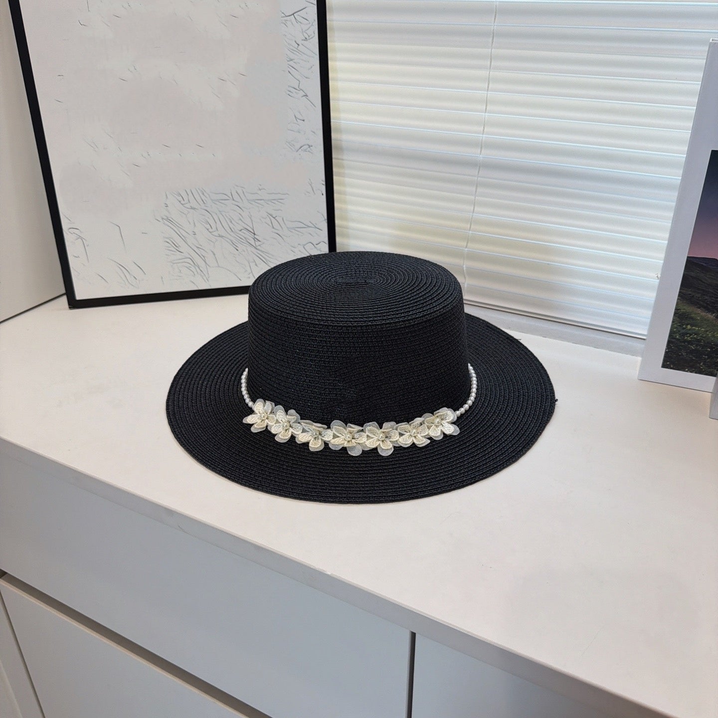 E7154#  Straw Hat