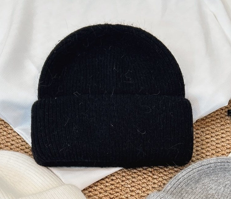 1551# XY A Rabbit Hair Knitted Hat