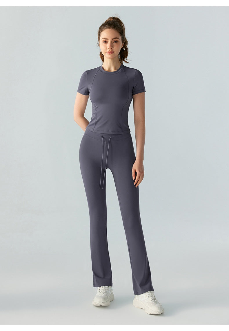 L2186#  Yoga Shirts and Pants Set