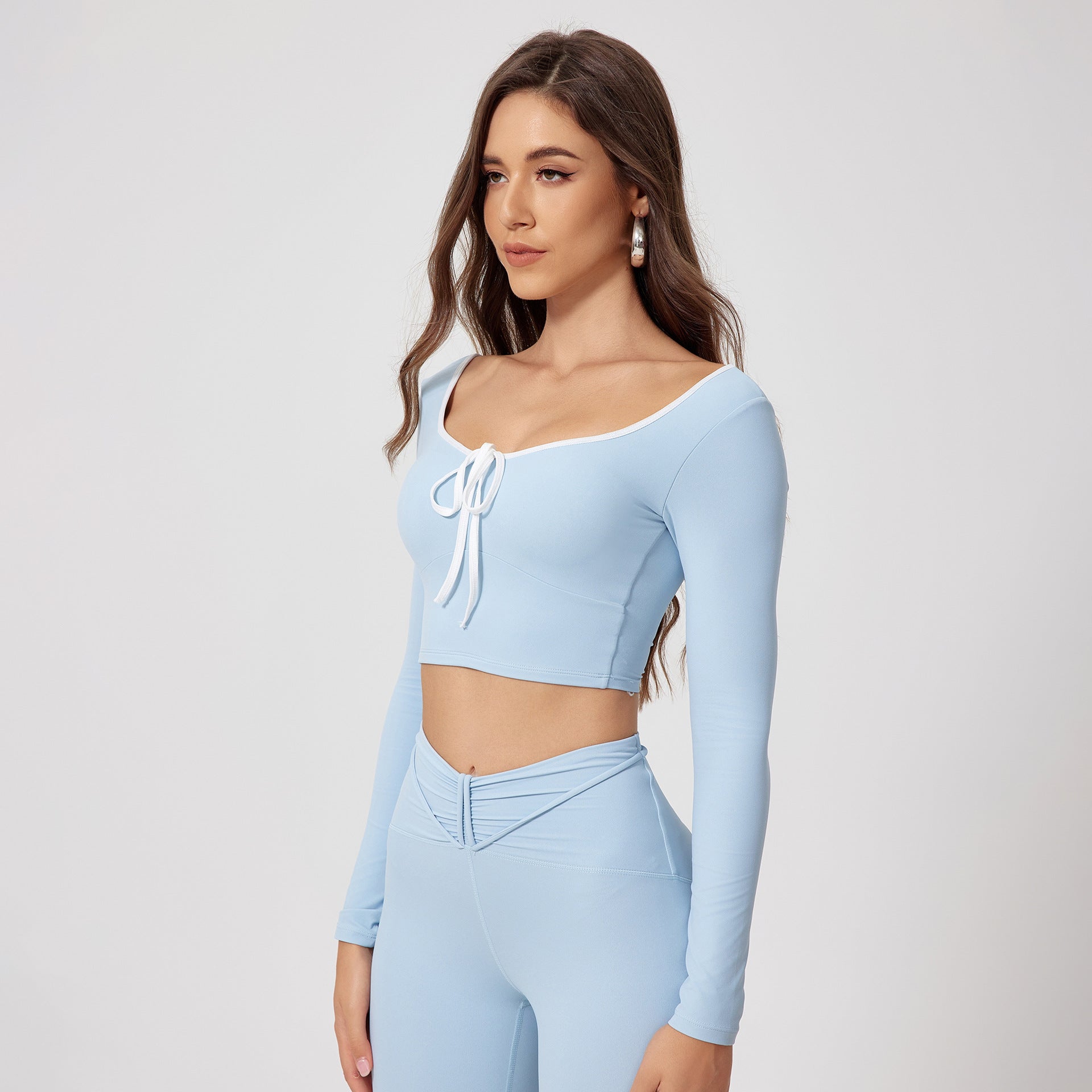 795# A Women Yoga Shirts Pants Set