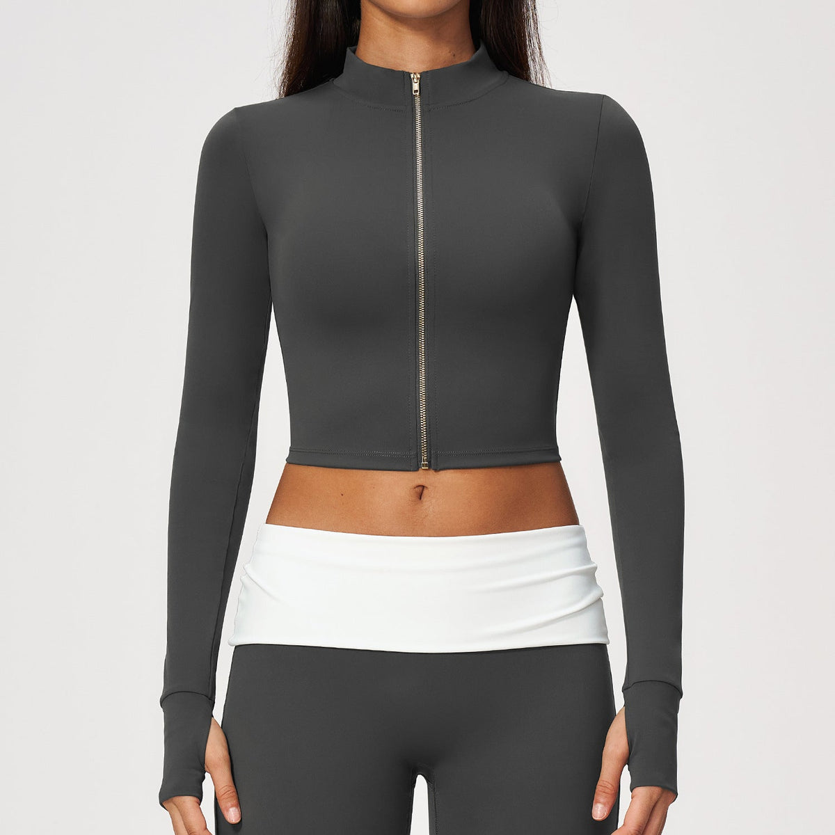 A2754 Women Yoga Short Jacket