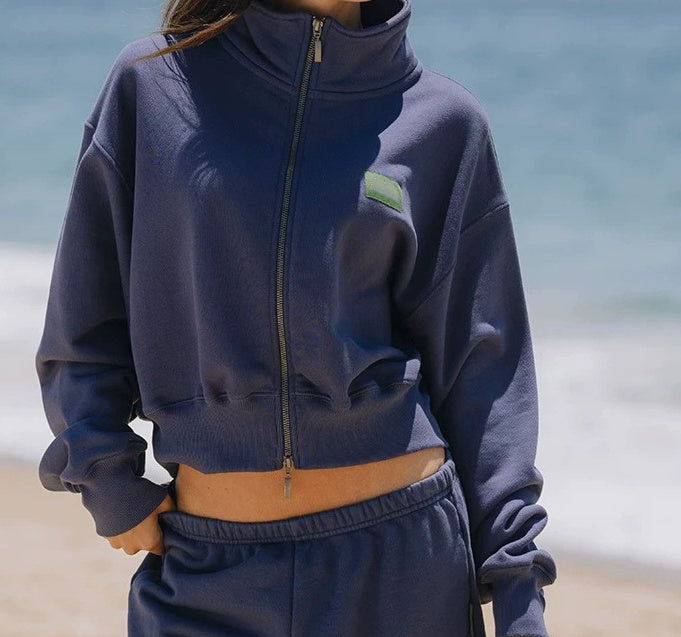 E7463#  Women Zipper Jacket
