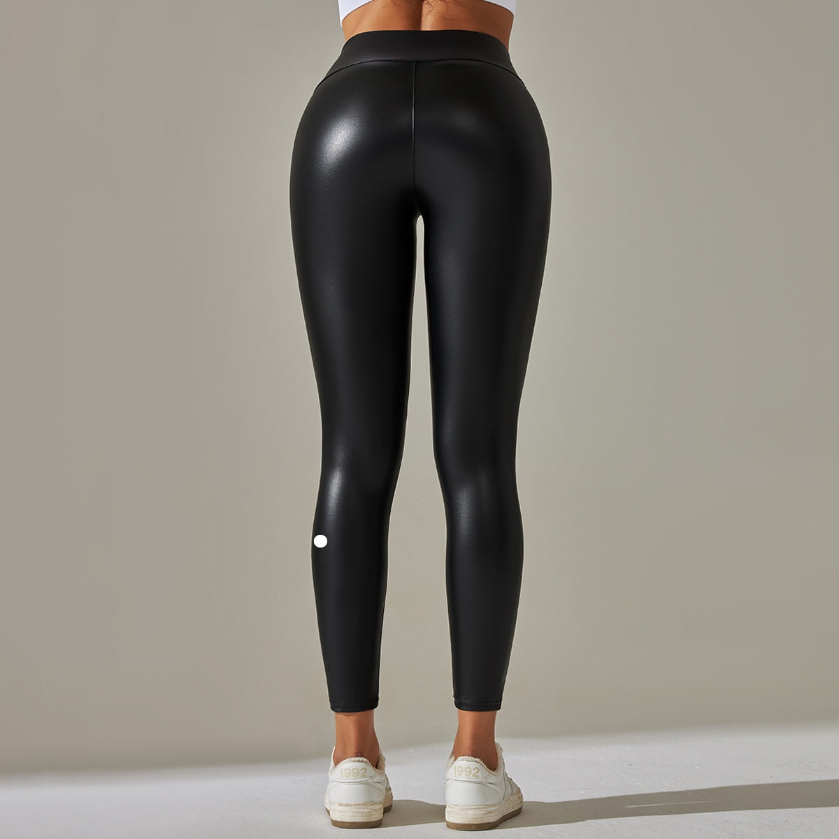 1821# Women Faux Leather Leggings