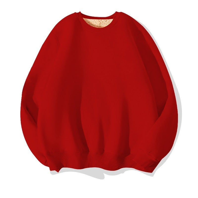 1460# A 3D LOGO Unisex Cotton Velvet Hoodie