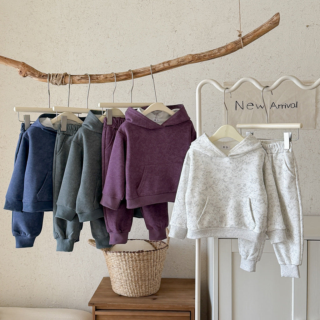 2885#A 3D SilverHoodies And Pants Set