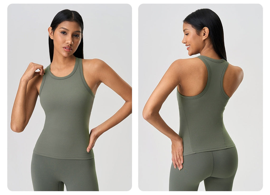 L4211#  Women Yoga Tank