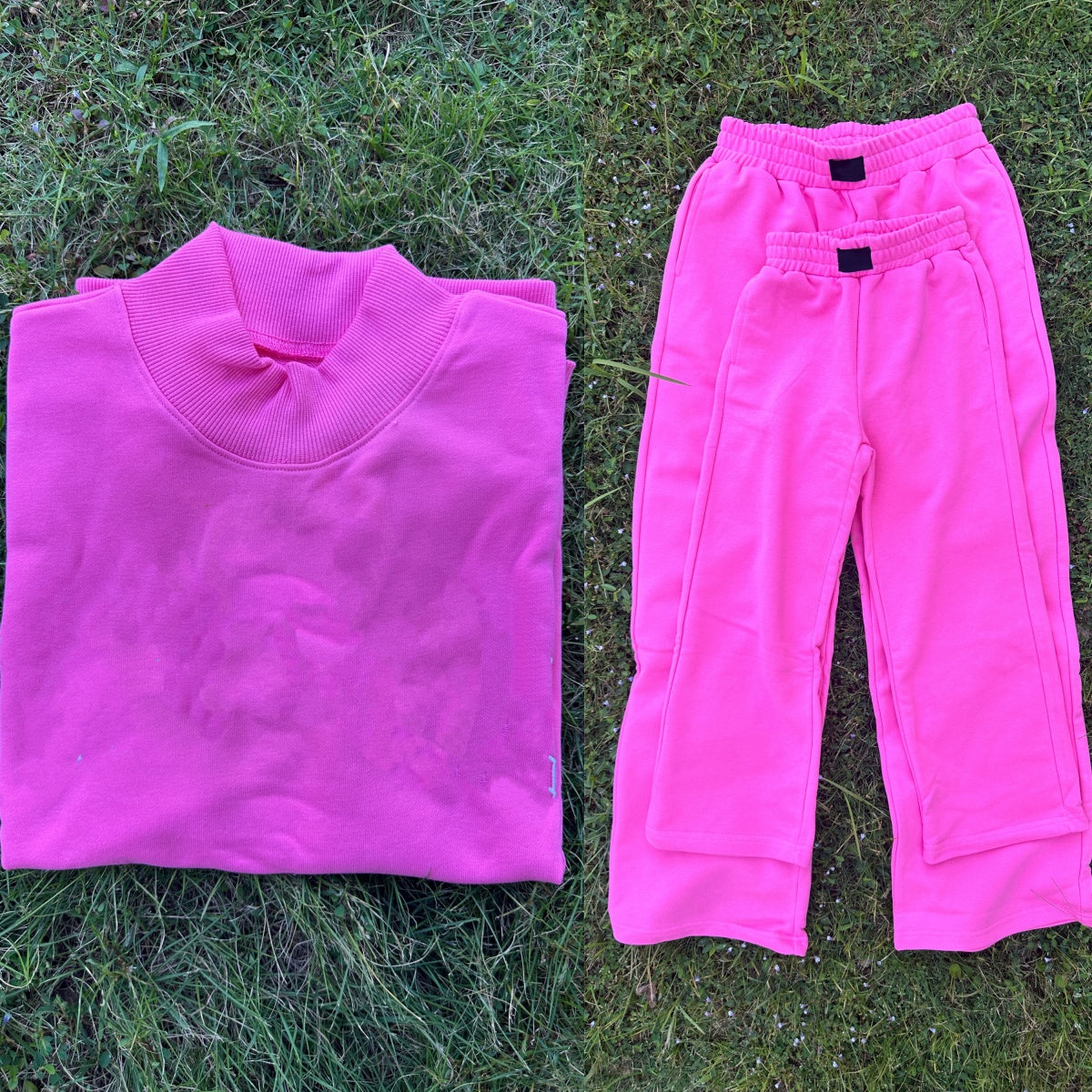 E7403# Adult And Kids Sport Sweatshirt Or Pants Set