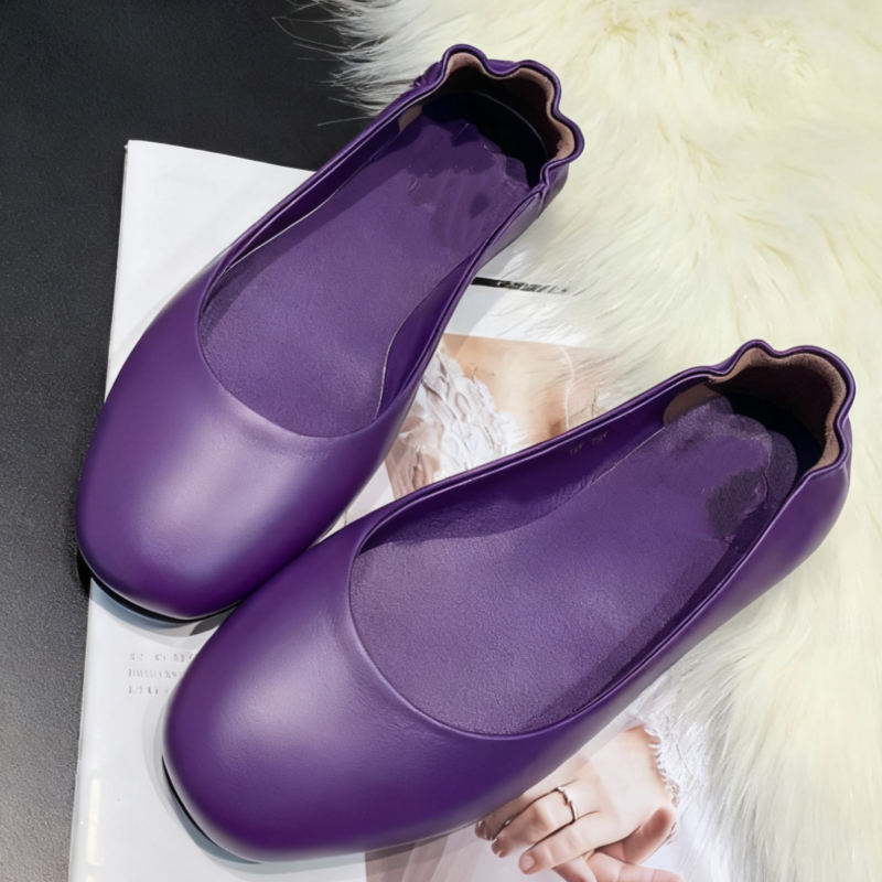 E6529-1# Sheepskin Shoes