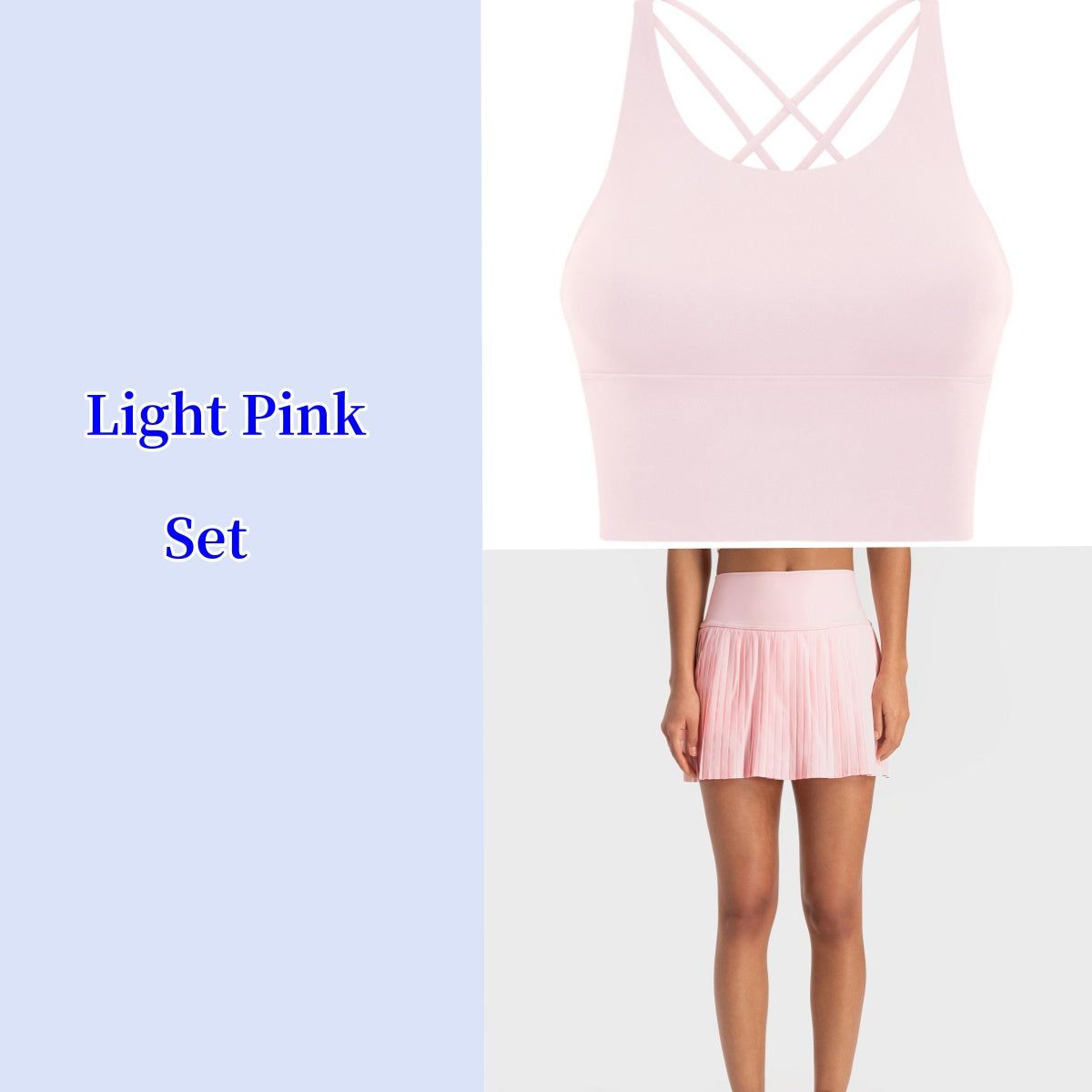 3-1# A Bra Skirts Set