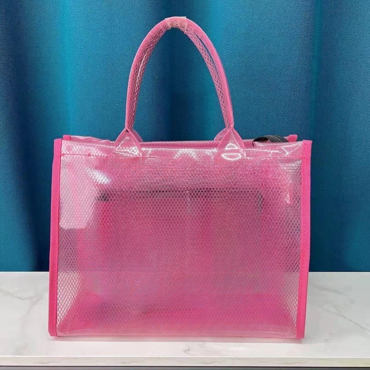 2081# PVC Jelly The Tote Bag