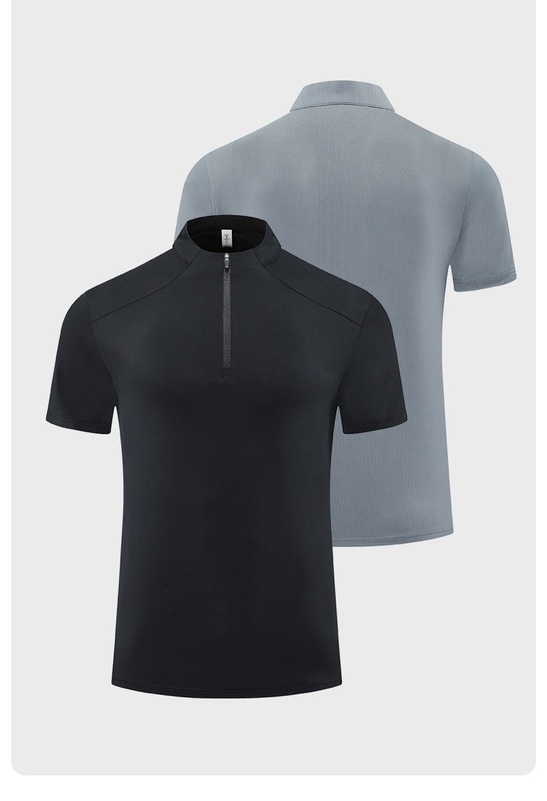 750# A Men Haif Zip Shirts