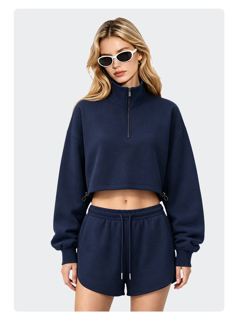 2723# A 3D Silver Women Pullover Or Shorts