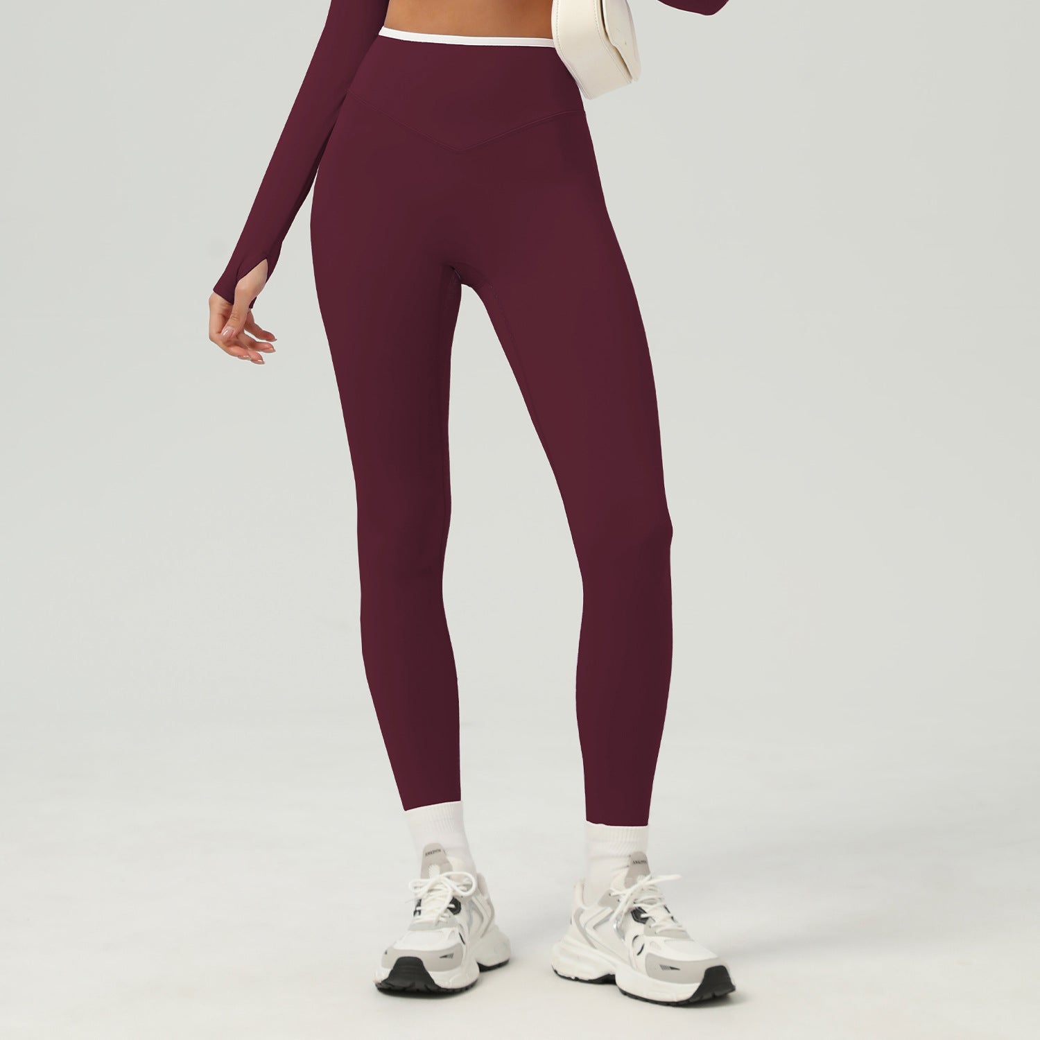 826# A Women Yoga Shirts Pants Set