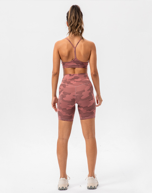 827  Camo Bra Shorts Sets