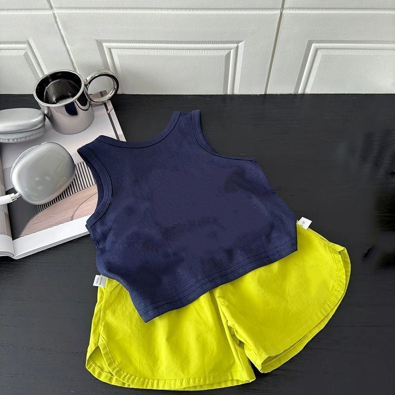 1047# A Kids Vest Short Set