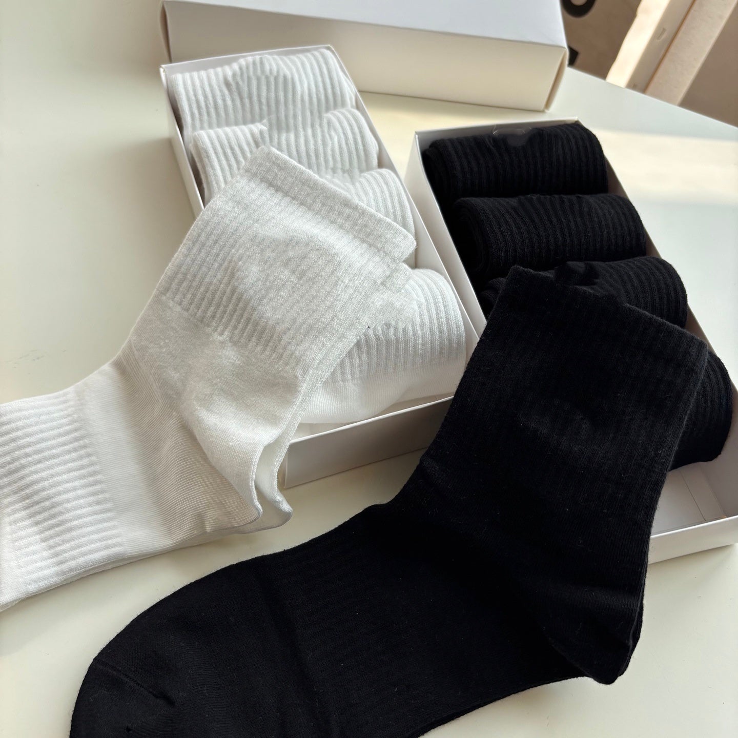 L5356# XY Unisex Cotton Socks 5Pairs/lot