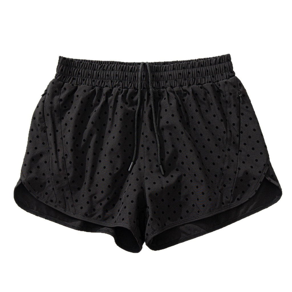 L6105# Women Yoga Polka Dot Shorts