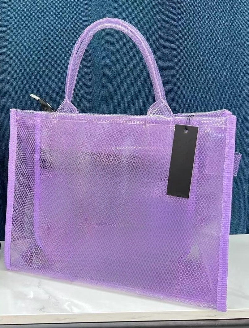 2081# PVC Jelly The Tote Bag