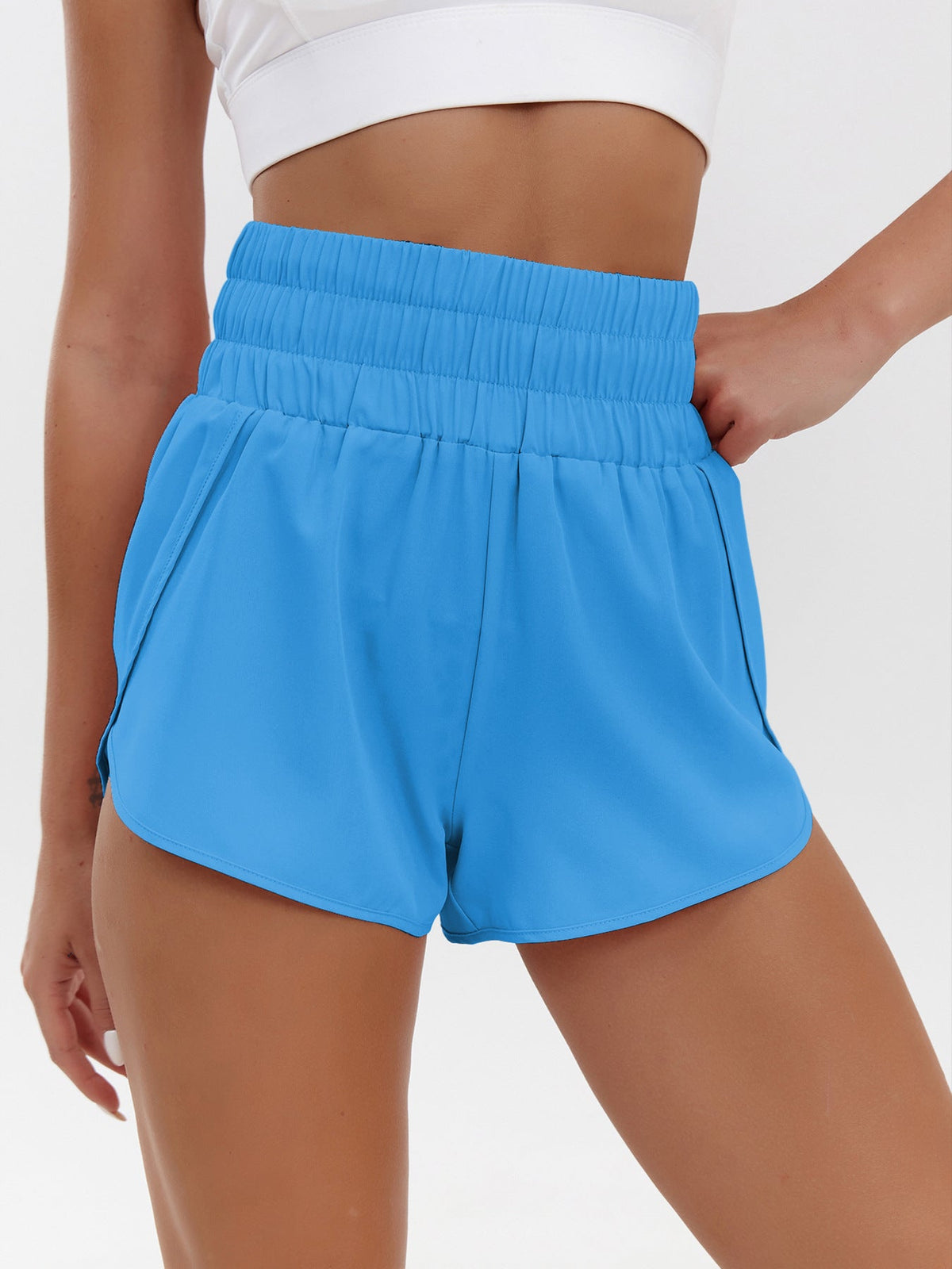 L6465#  Women Yoga Shorts