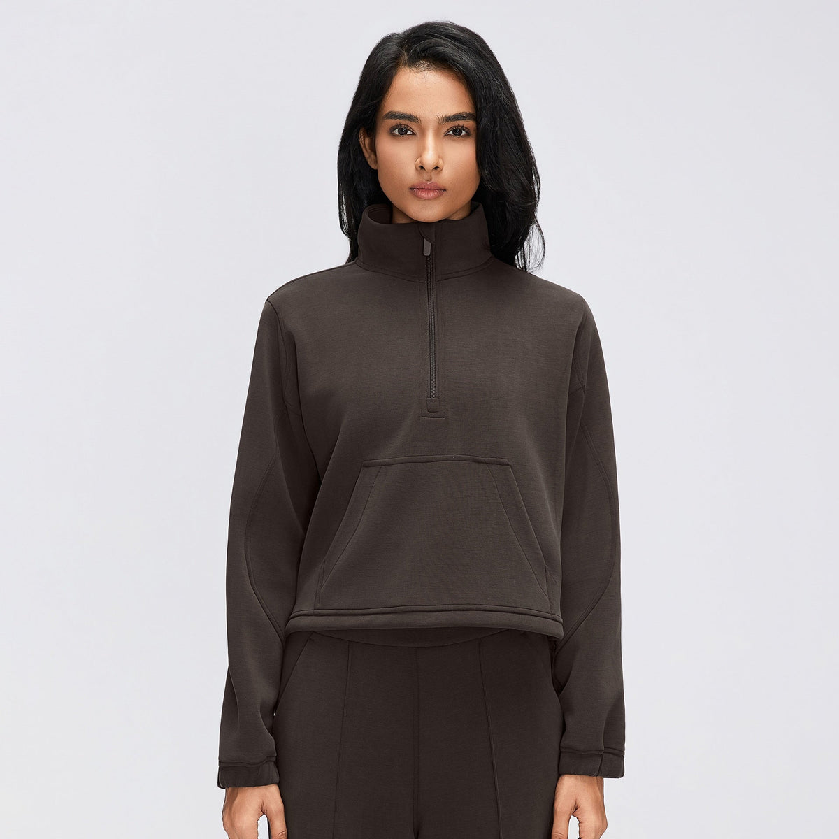 L6606# Silver Silica Gel Women Sweatshirts