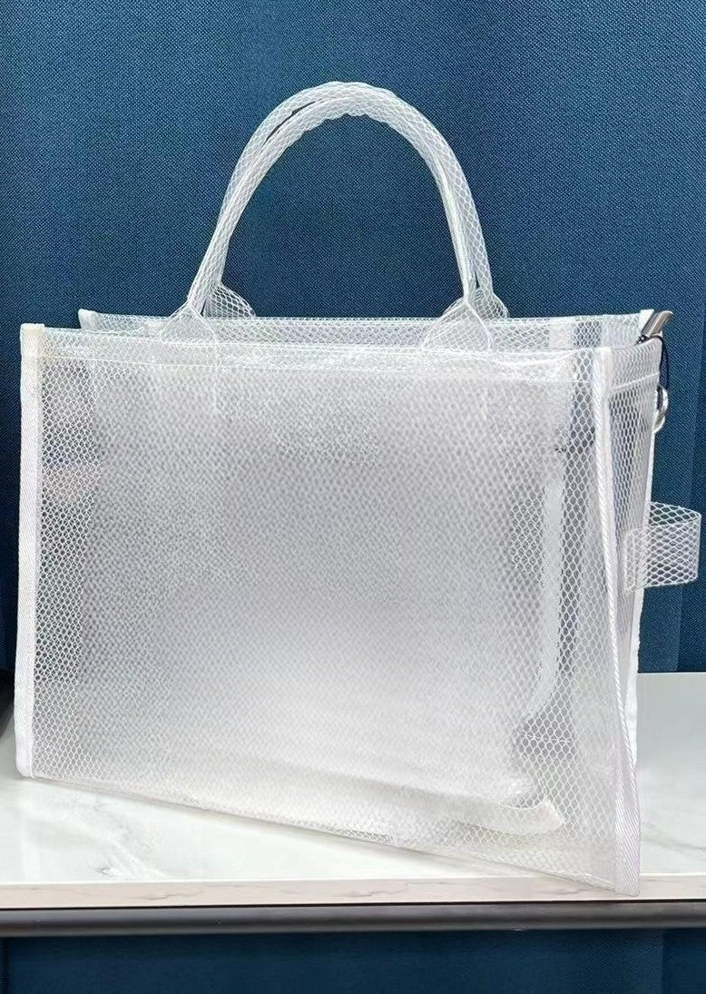 2081# PVC Jelly The Tote Bag
