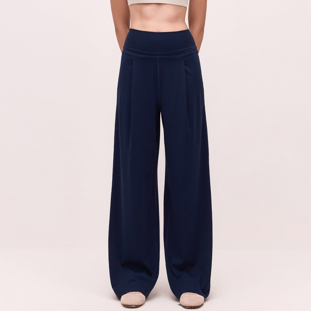L6464 Women Wide Leg Pants