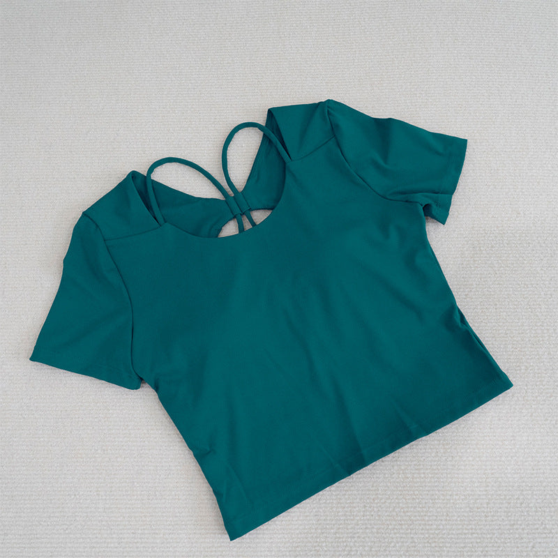 L2988#  Women Yoga Shirts