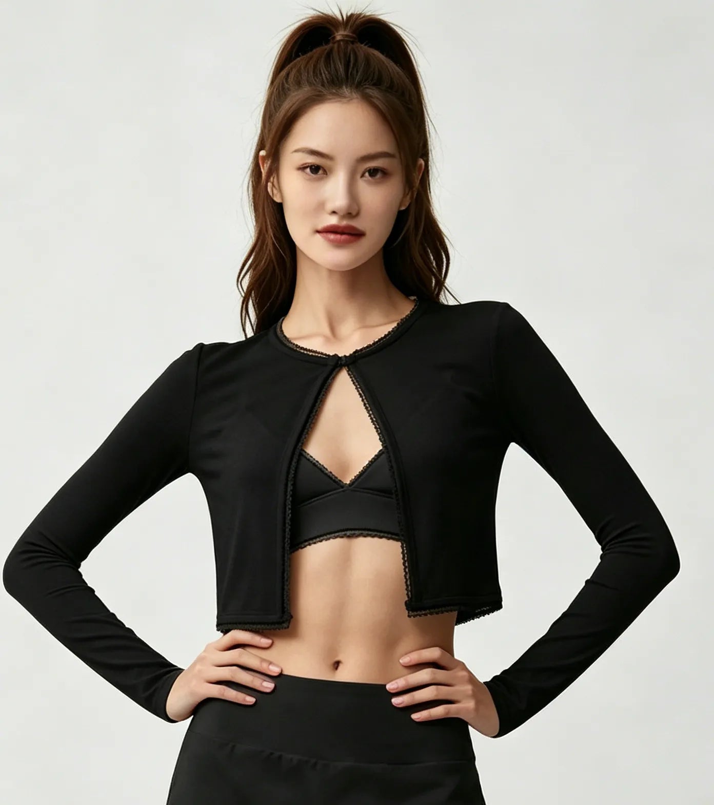 2421# A  Women Yoga Bra Jacket Or Skirts