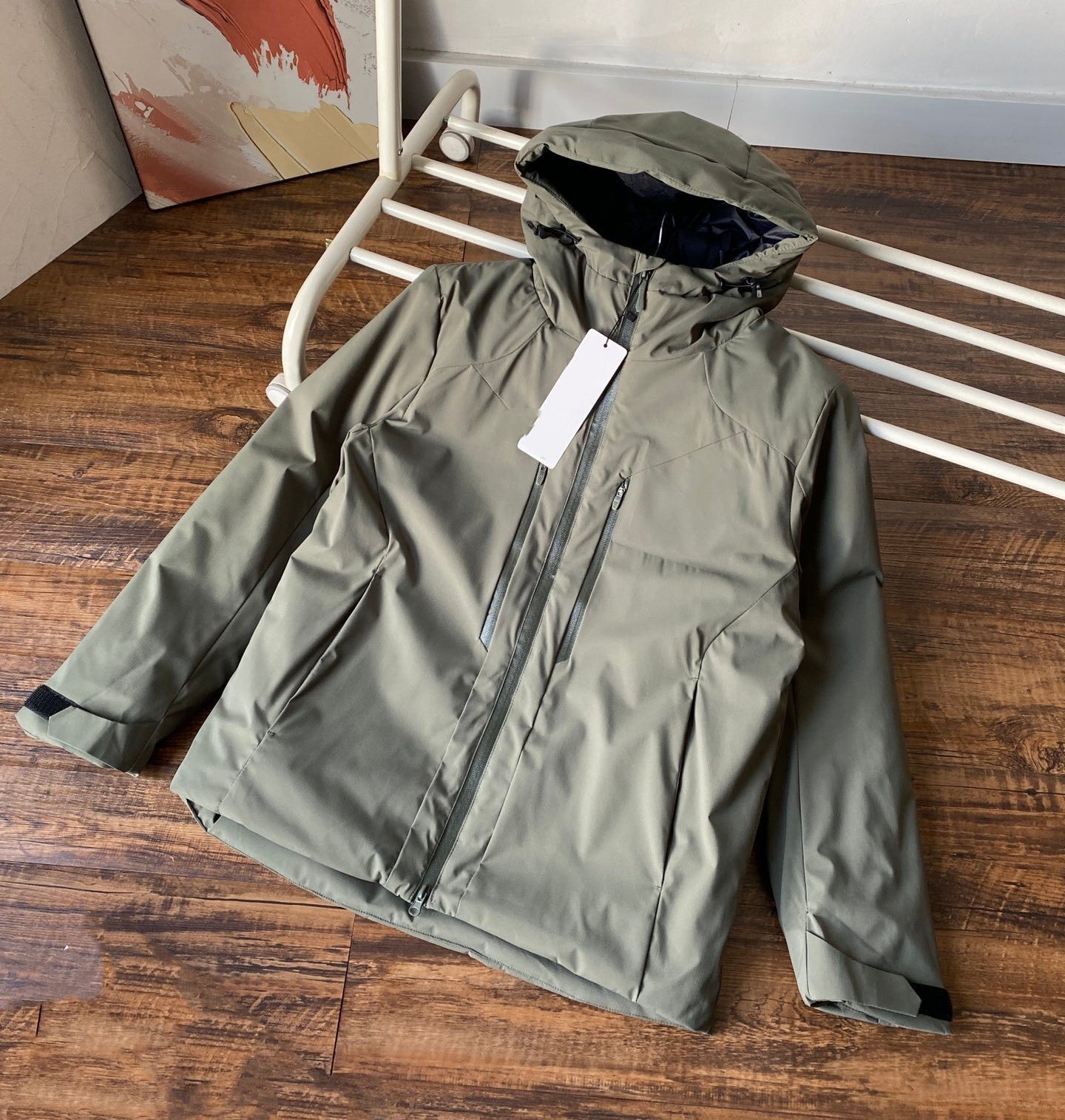 1488# GX A Men Sport Hooded Cotton Coat