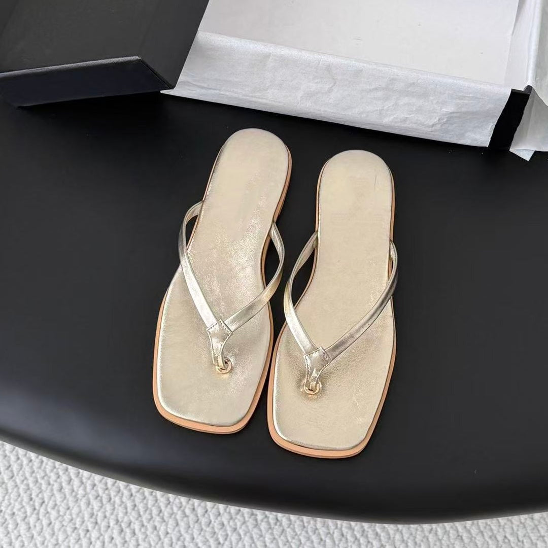 E7236#  1cm Sheepskin Slipper