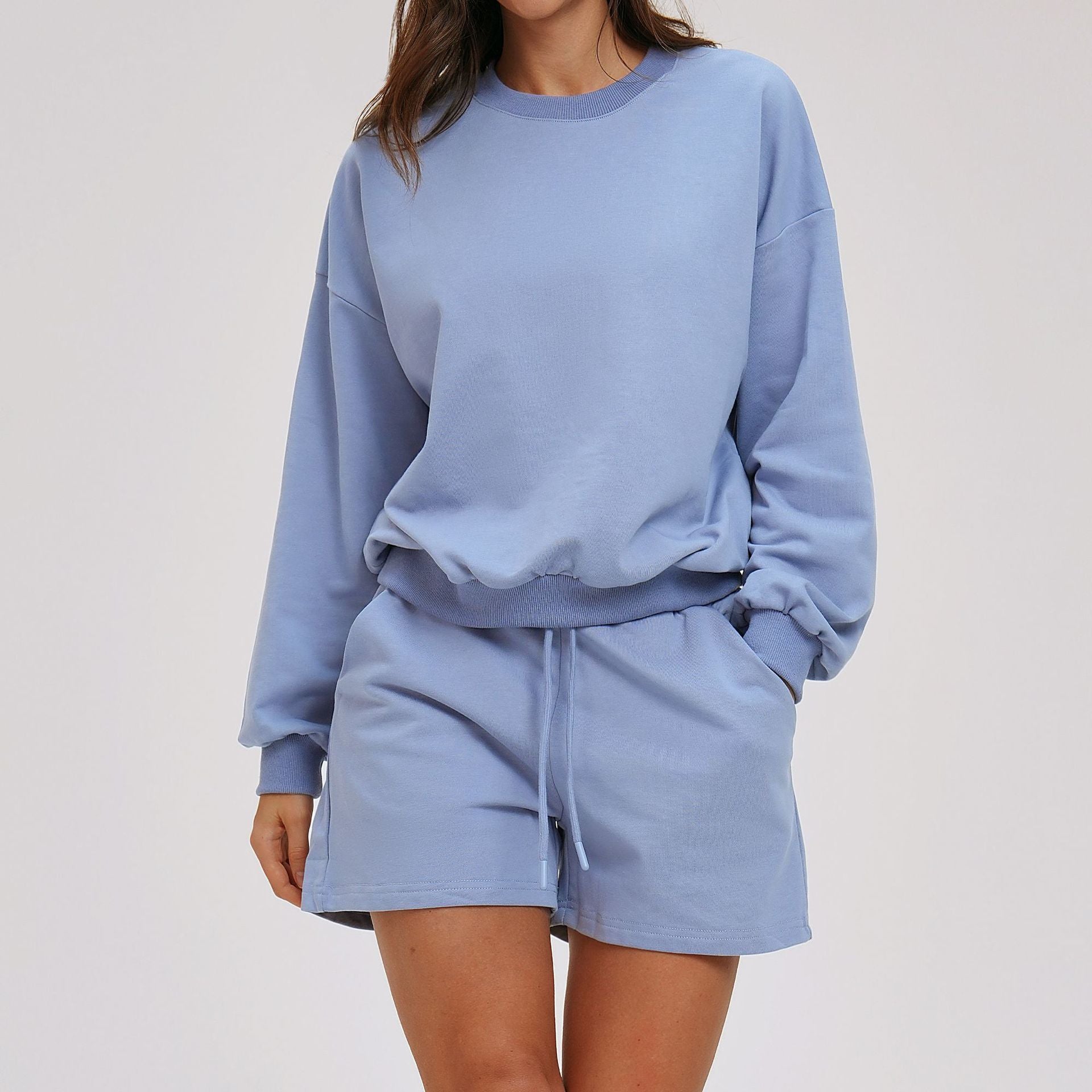 1771# A 3D Silver Women Sweatshirt Or Short Or Pants