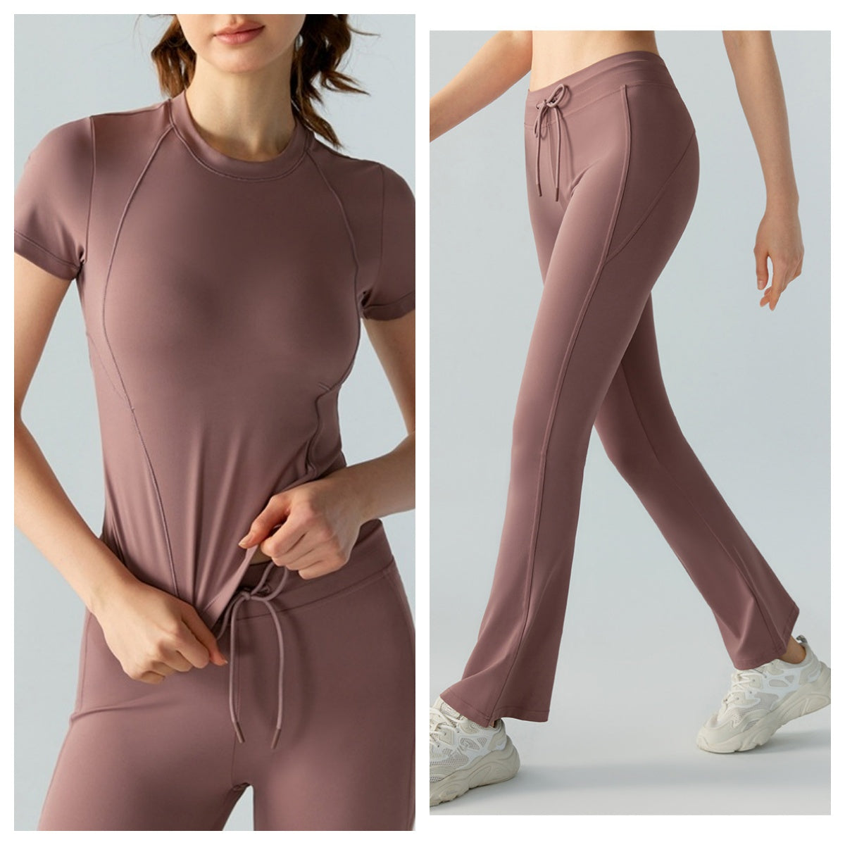 L2186#  Yoga Shirts and Pants Set