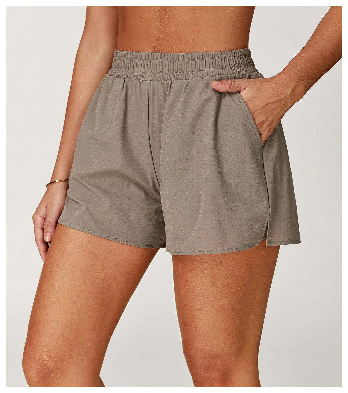 834# A Women Yoga Shorts