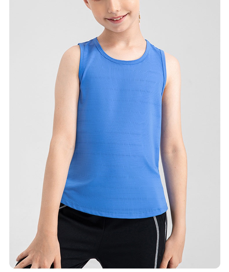 L2829#  Kids Yoga Tank