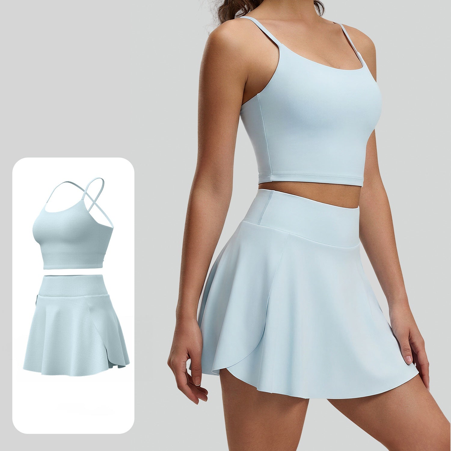 2279# A Women Sports Bra or Skirts