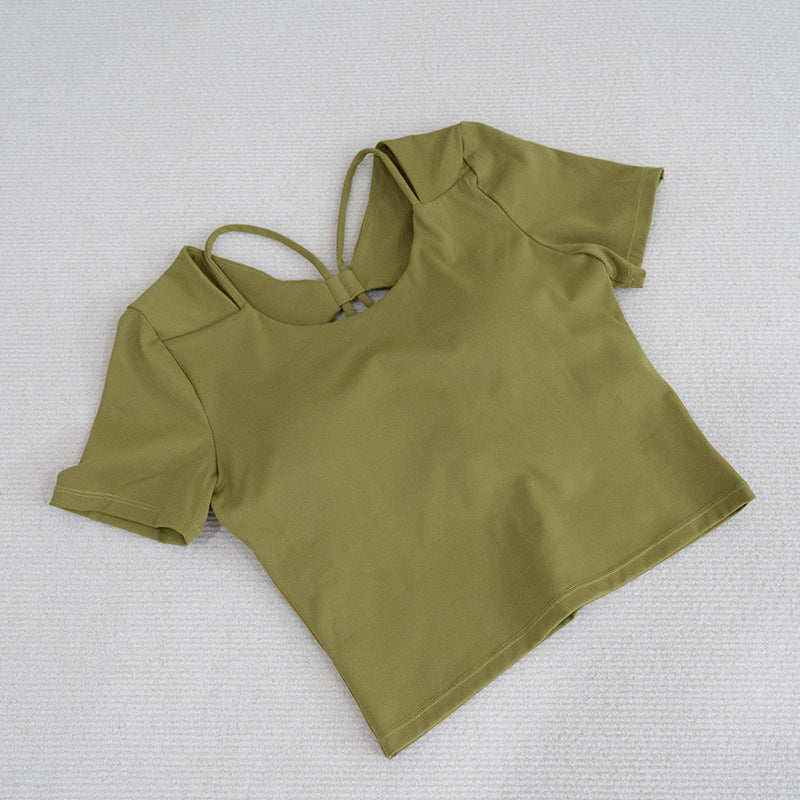 L2988#  Women Yoga Shirts